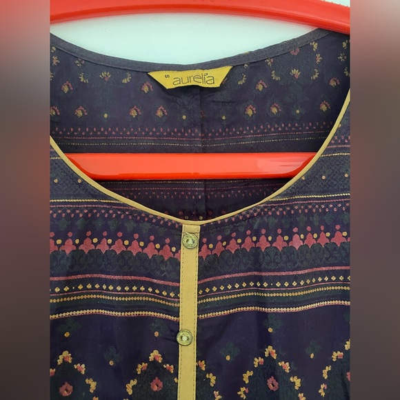Aurelia purple Anarkali very good condition - Picture 6 of 8